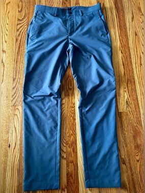 Banana Republic Slate Blue Performance Chinos